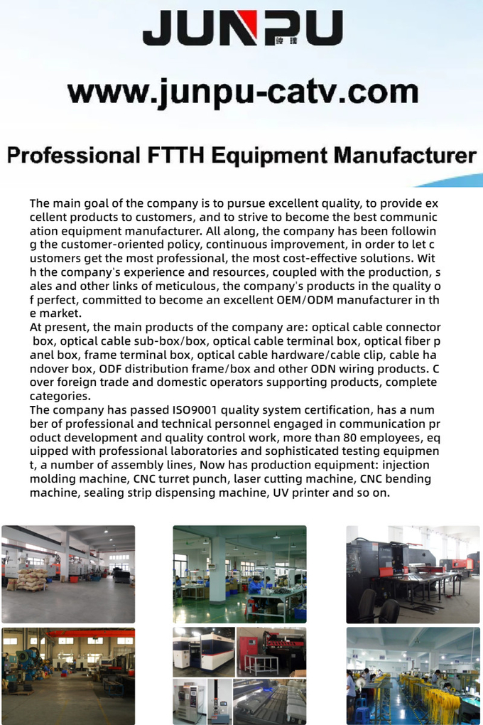 Van de de Fabrieksprijs FTTH van China het Hulpmiddeluitrusting 16 Optische de Distributiedoos van de Kernvezel 7
