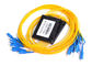 1x8 Box Plc Fiber Optic Splitter Single Mode Fiber Optic Cable G657A1